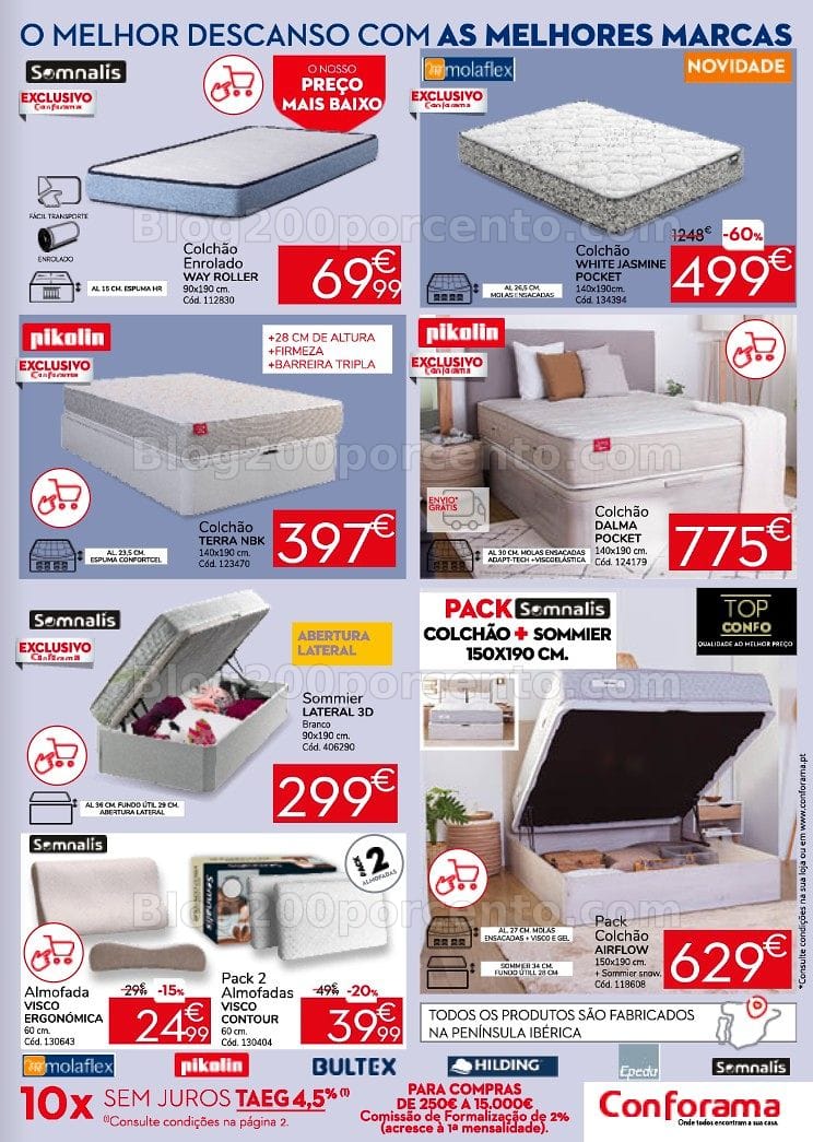 Antevisão Folheto CONFORAMA Promoções até 24 junho